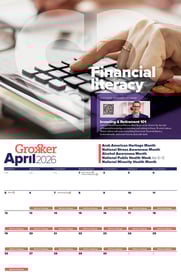 GR291 Grokker Holiday Calendar 2026 April