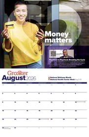 GR291 Grokker Holiday Calendar 2026 August