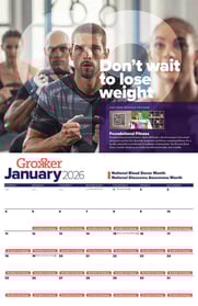 GR291 Grokker Holiday Calendar 2026 January