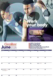 GR291 Grokker Holiday Calendar 2026 June
