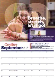 GR291 Grokker Holiday Calendar 2026 September