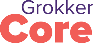 Grokker Core Salmon Plum logo