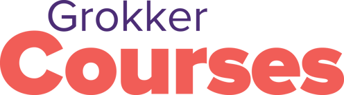 Grokker Courses Salmon Plum logo