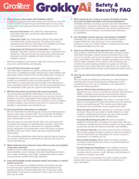 Grokker-GrokkyAI Safety FAQs Grokker-GrokkyAI Safety FAQs
