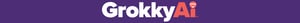 GrokkyAI-Plum-salmon-Icon-on-purple-very-horizontal