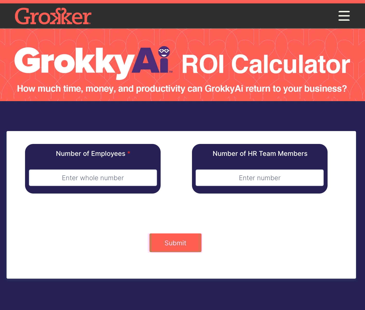 ROI Calculator Image Current