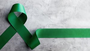 World Mental Health Day Green Ribbon