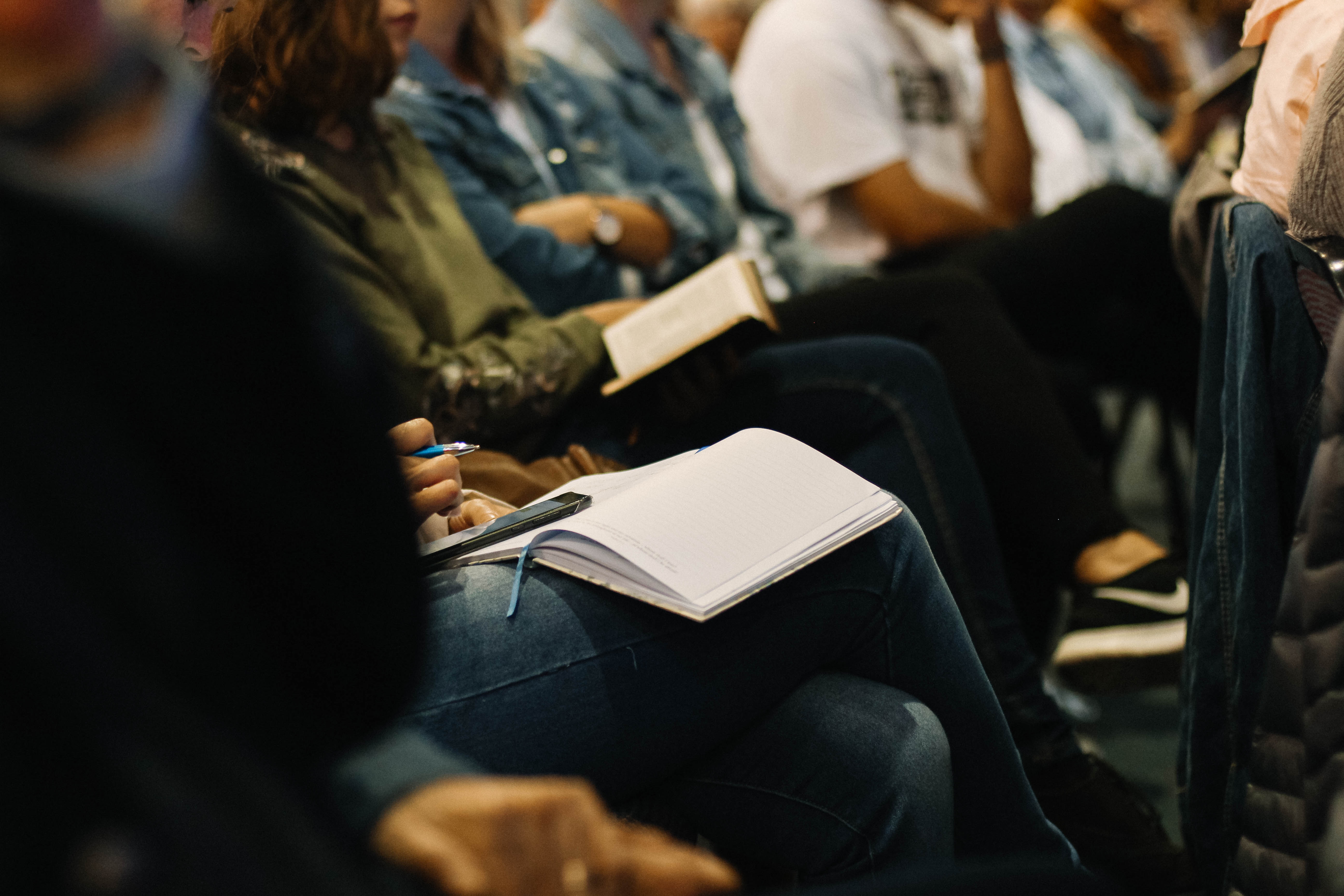 Attendees at a conference